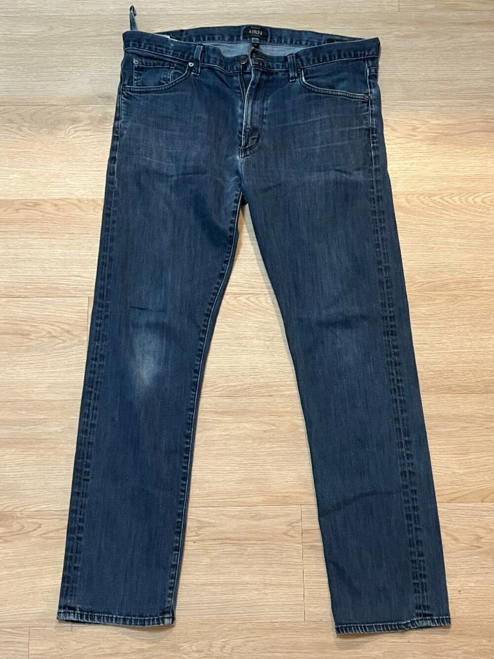 AGolde Slim Fit Blue Jeans - Men's - Size: 36